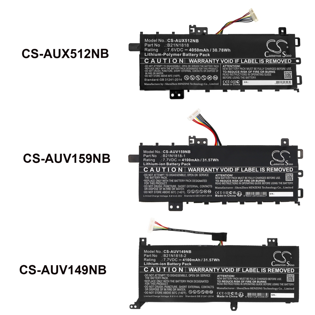 Batterie compatible avec Asus CS-AUV159NB