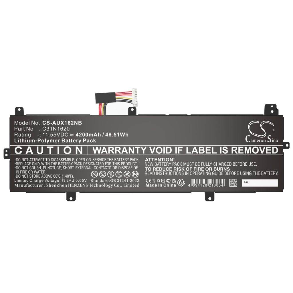 Batterie pour ordinateur portable Asus Zenbook UX430UN-GV122R
