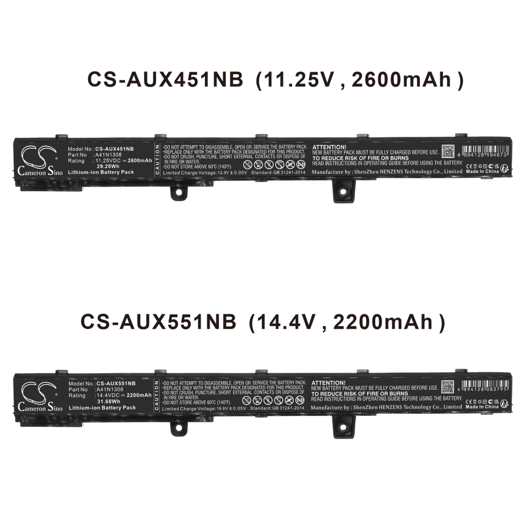 Notebook battery Asus D550CA-RS31