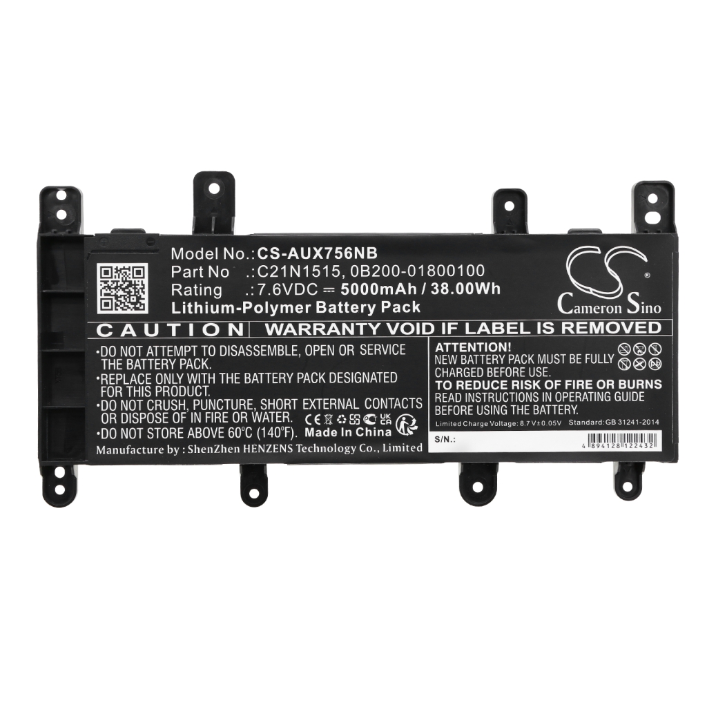 Asus X756UQ