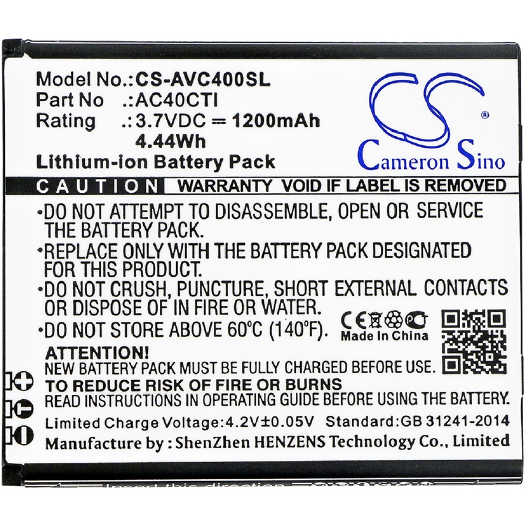 Batterie de téléphone portable Archos CS-AVC400SL