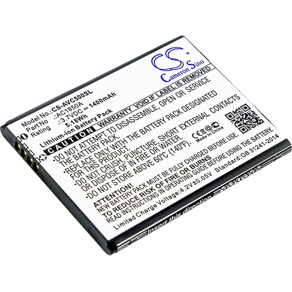Batterie de téléphone portable Archos CS-AVC500SL