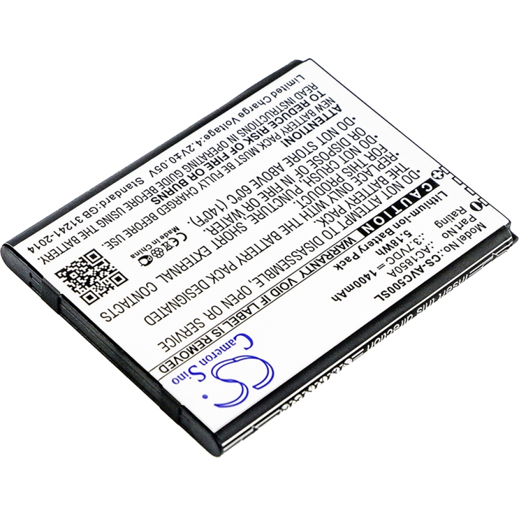 Batterie de téléphone portable Archos CS-AVC500SL