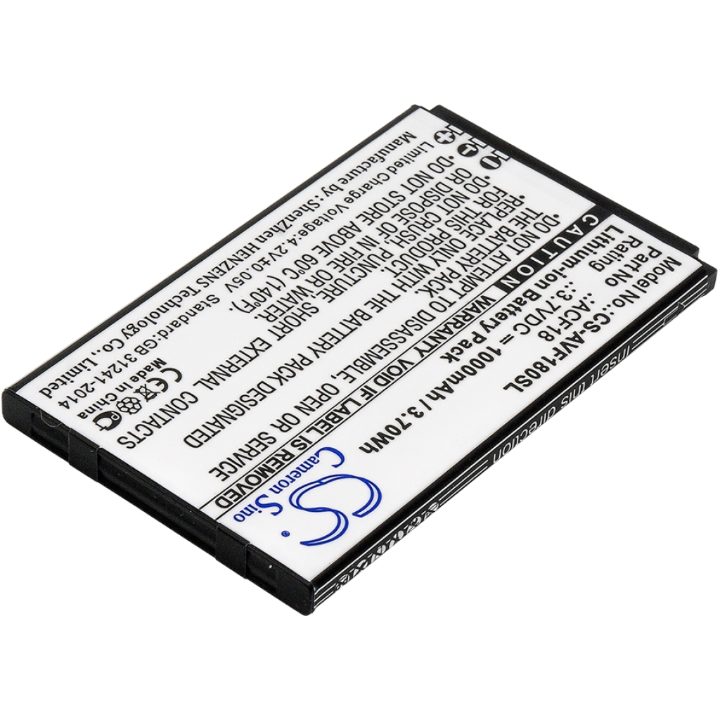 Batterie de téléphone portable Archos CS-AVF180SL