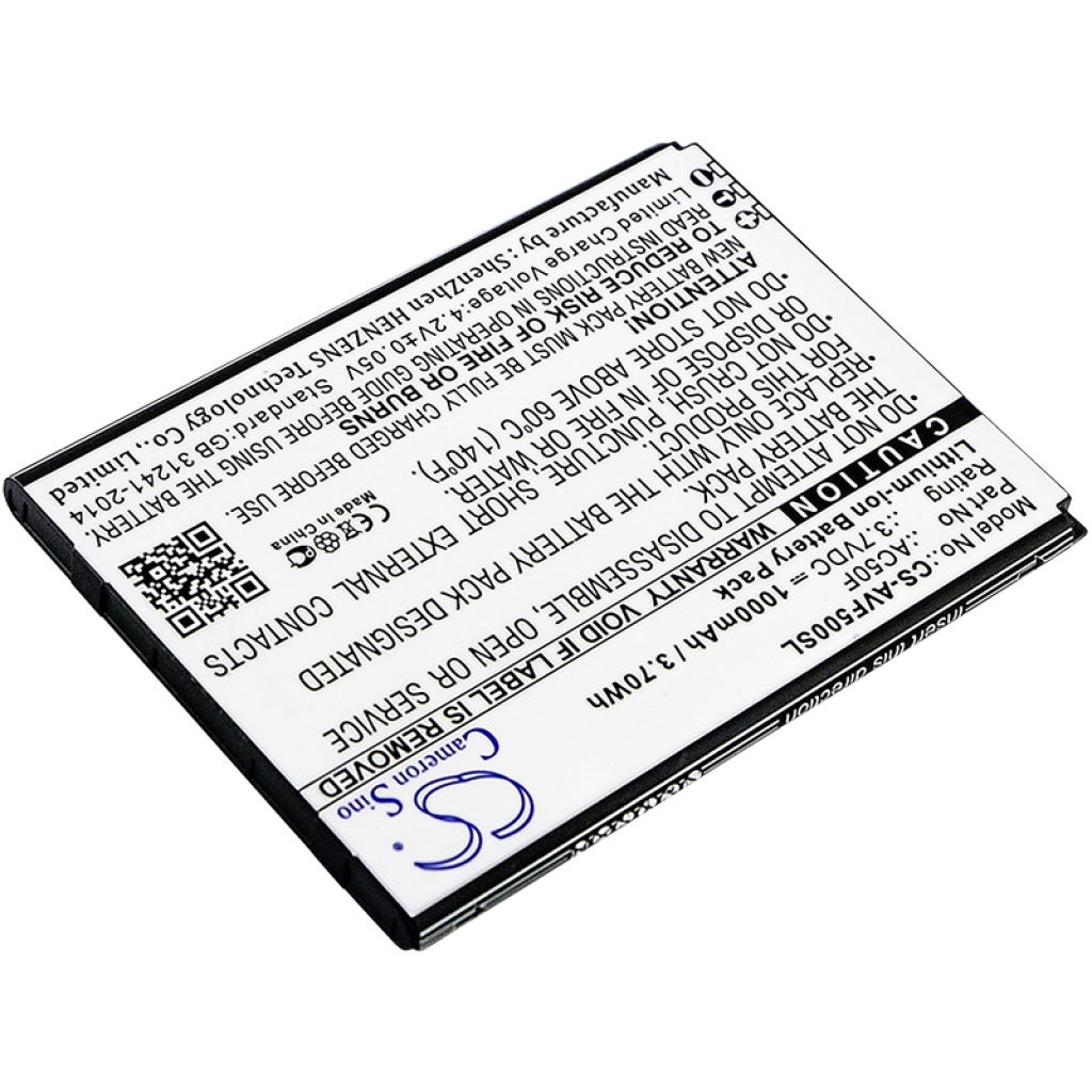 Batterie de téléphone portable Archos CS-AVF500SL