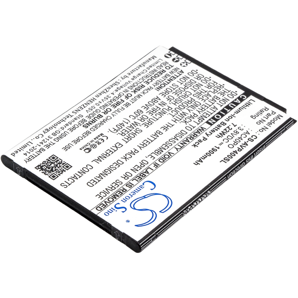 Batterie de téléphone portable Archos CS-AVP400SL