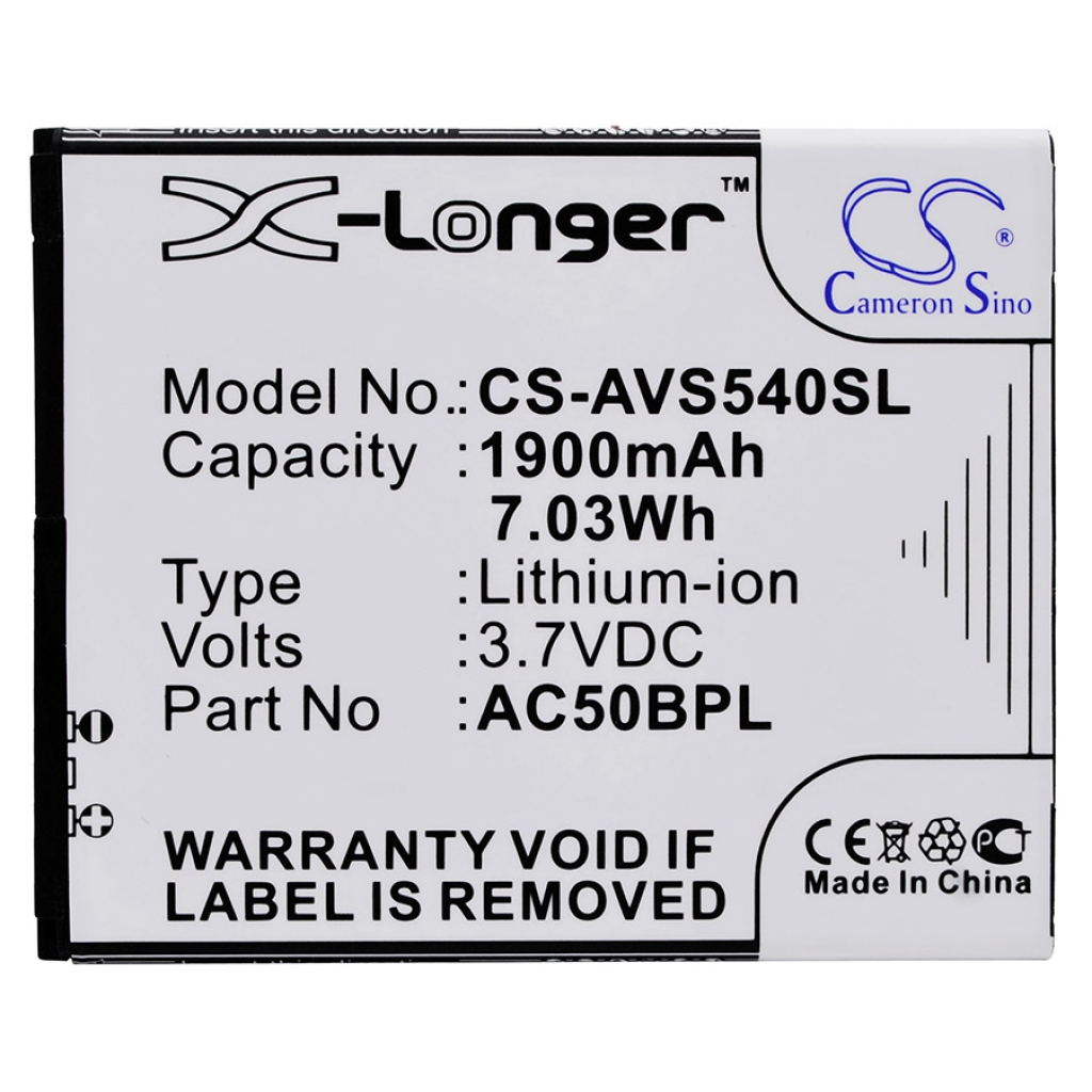 Batterie de téléphone portable Archos CS-AVS540SL