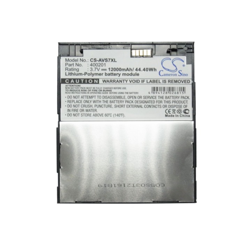 Batteries compatible avec Archos 7 160GB 320GB CS-AVS7XL