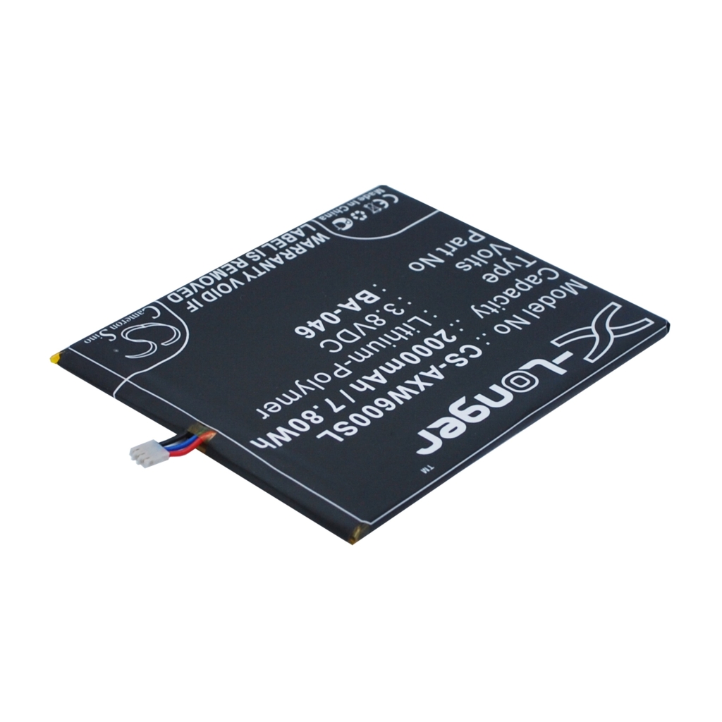 Batterie compatible avec Aux CS-AXW600SL