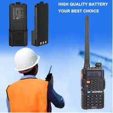 Remplacement de batterie compatible pour Baofeng BL-5,BL-5L