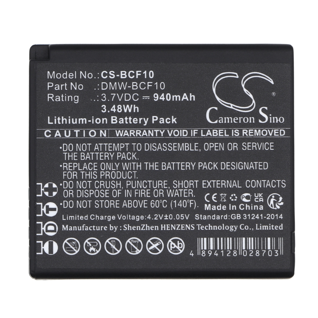 Camera Battery Panasonic Lumix DMC-FX66