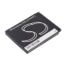 Top/plain side of small flat rectangular camera battery