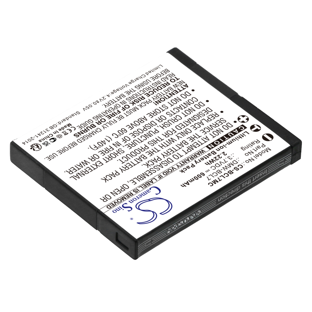 Camera Battery Panasonic Lumix DMC-F5S