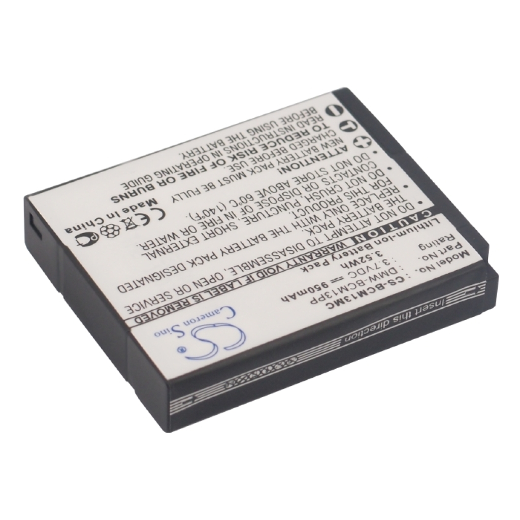 Batterie de l'appareil photo Panasonic CS-BCM13MC
