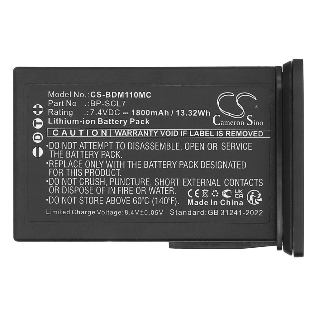 Batterie de l'appareil photo LEICA CS-BDM110MC