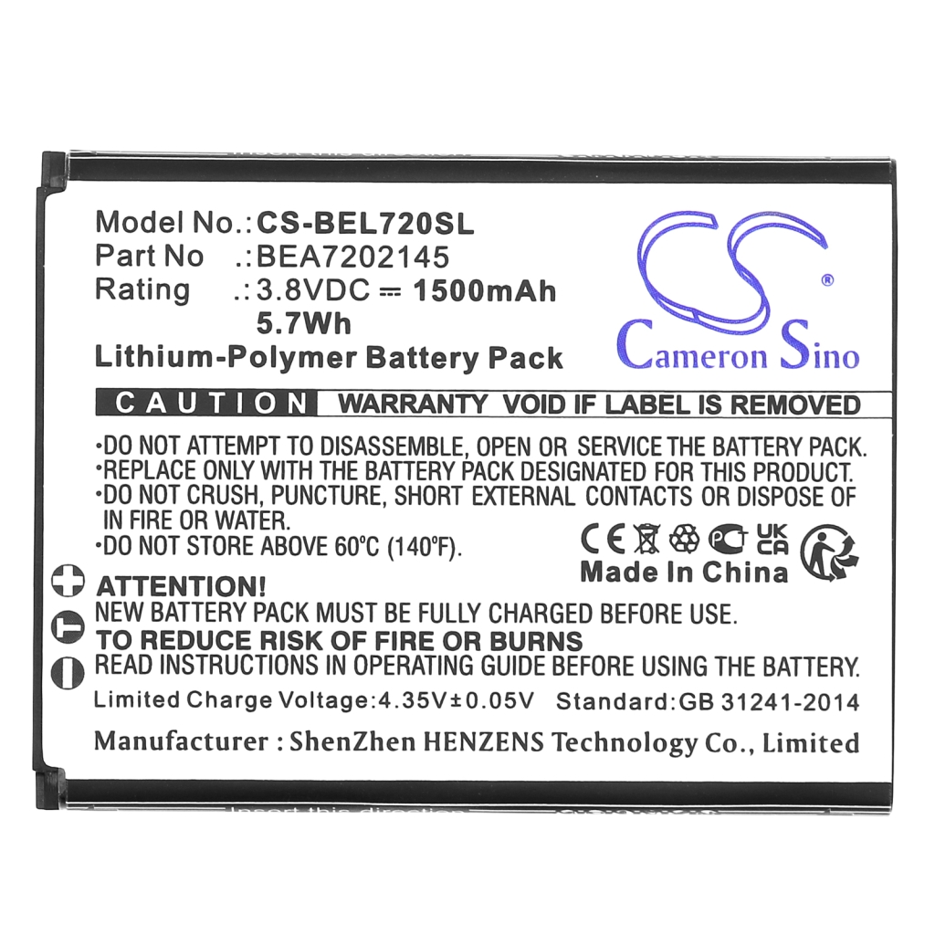 Batterie de téléphone portable Bea-fon CS-BEL720SL