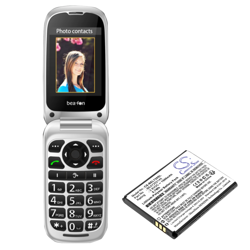 Batterie de téléphone portable Bea-fon CS-BEL720SL