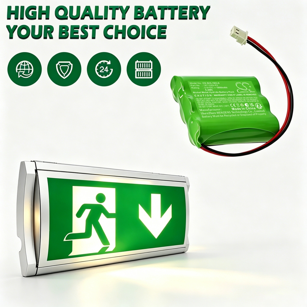 Batterie compatible avec Beghelli CS-BHL192LS