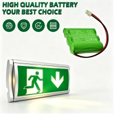 Remplacement de batterie compatible pour Beghelli 197103N-R3