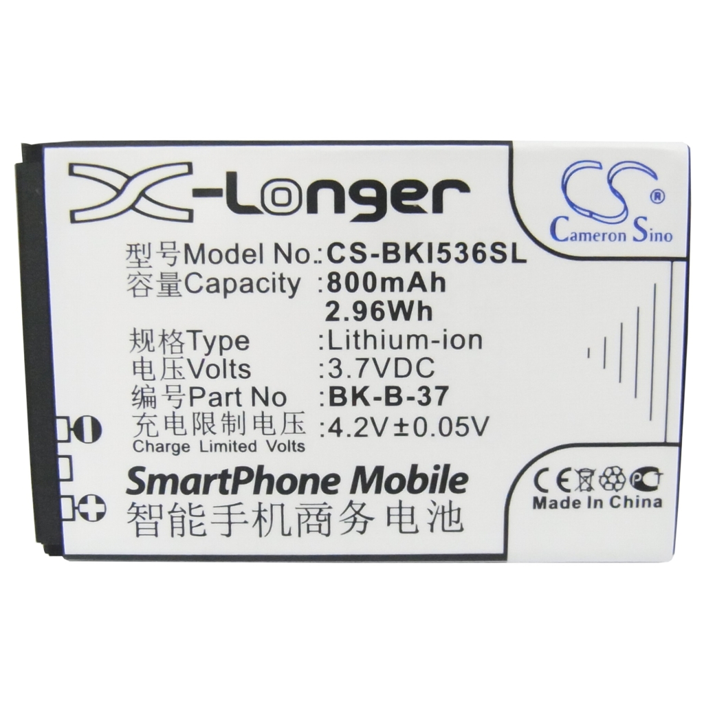Battery compatible with BBK