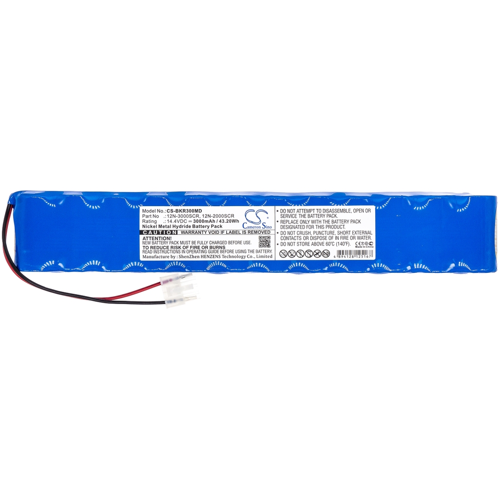 Batterie compatible avec Bruker Schiller CS-BKR300MD