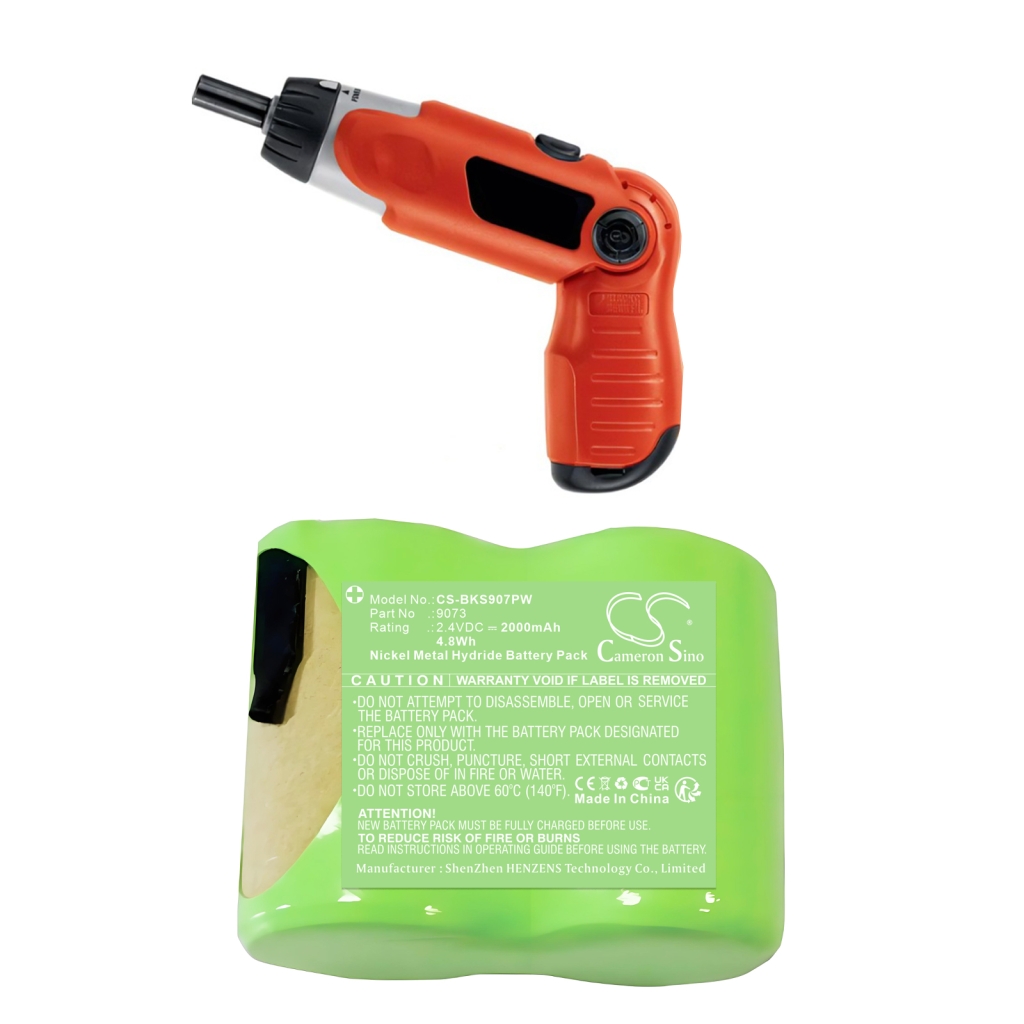 Batterie industrielle Black & decker CS-BKS907PW