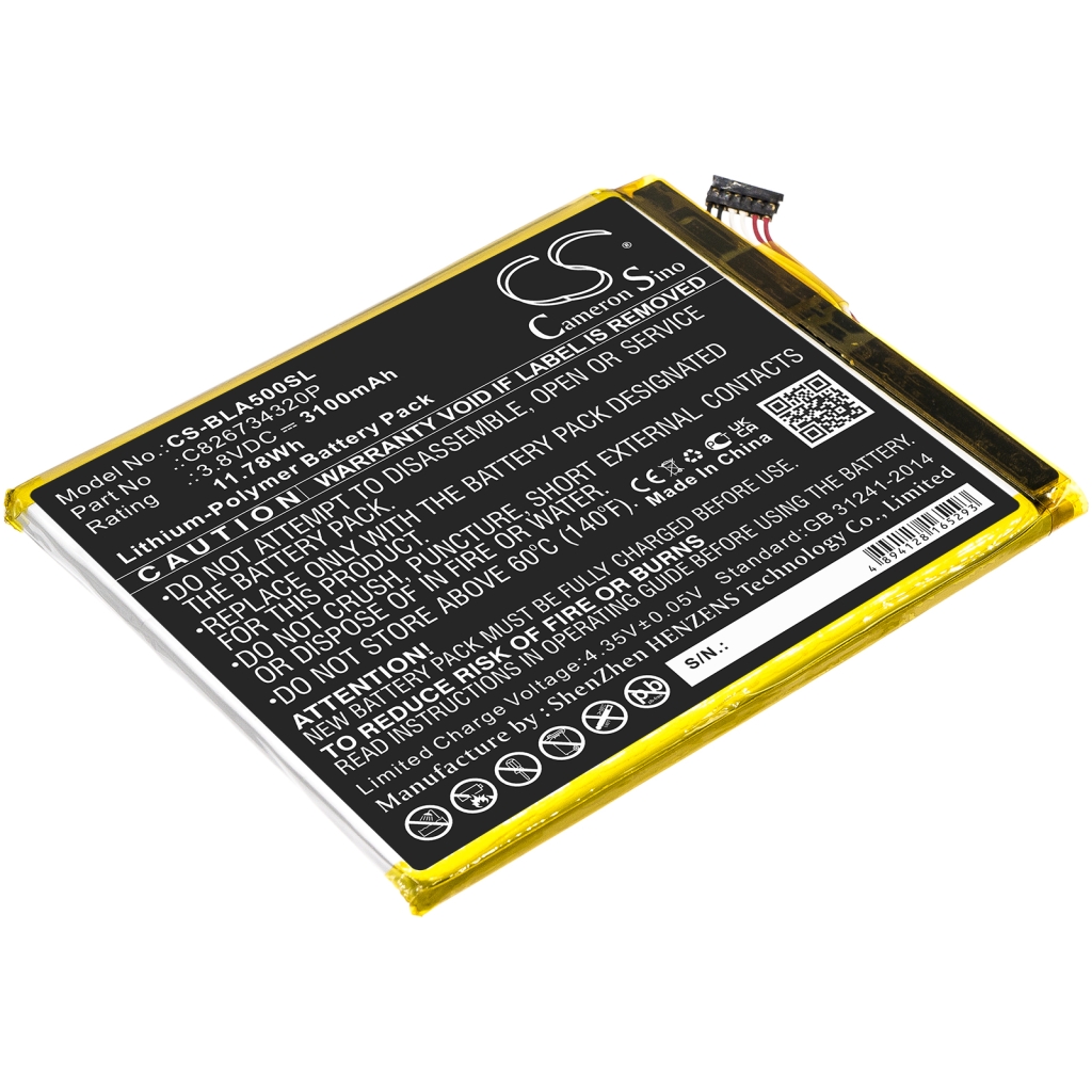 Batterie de téléphone portable BLU CS-BLA500SL
