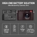 Batteries compatible avec Panasonic Lumix DMC-FZ1000 DMC-FZ200 DMC-FZ200GK CS-BLC12MC