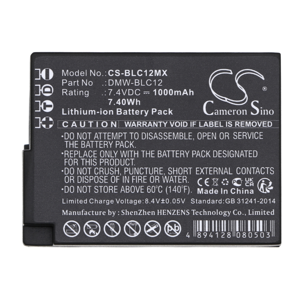 Camera Battery Panasonic Lumix DMC-GH2GK