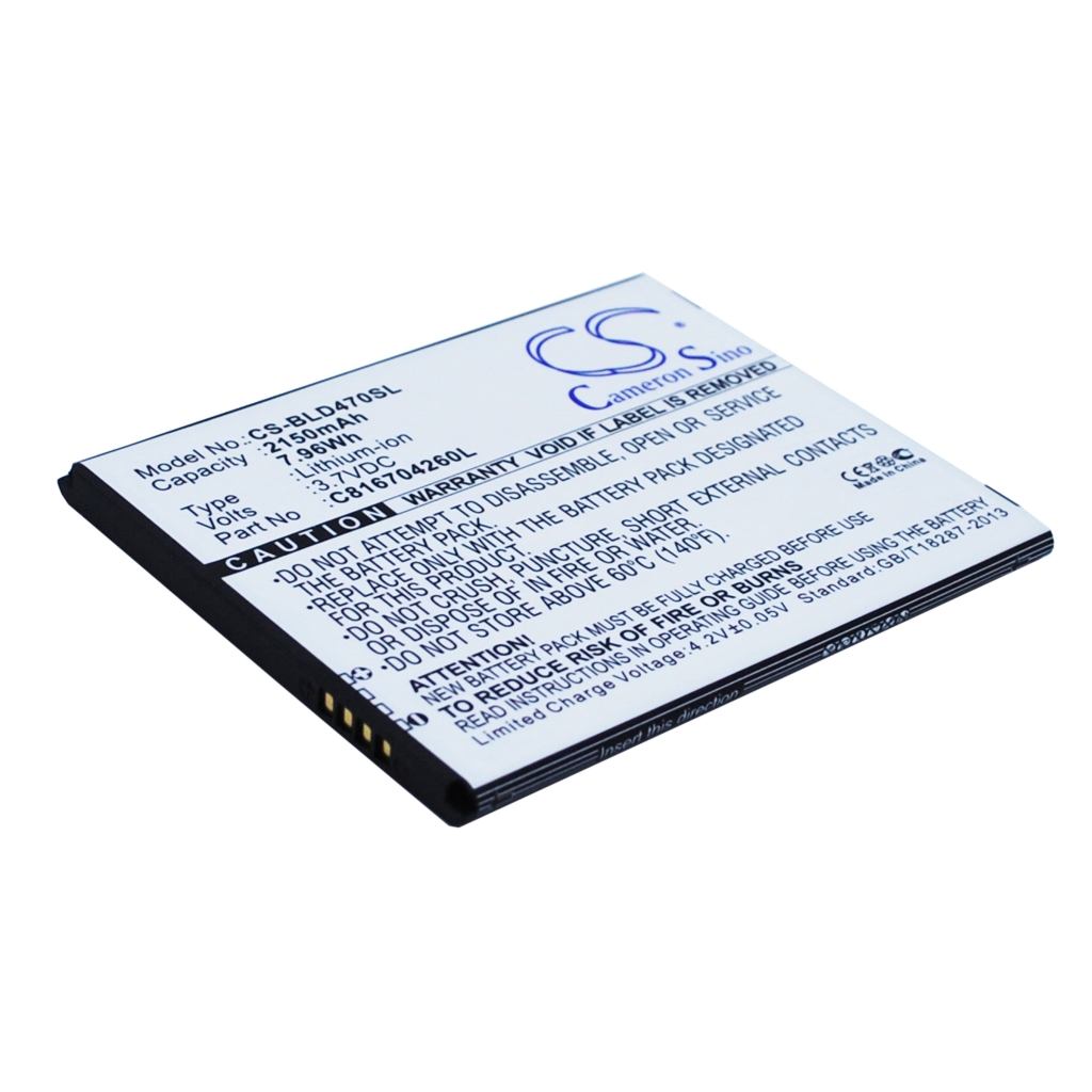 Batterie de téléphone portable BLU CS-BLD470SL