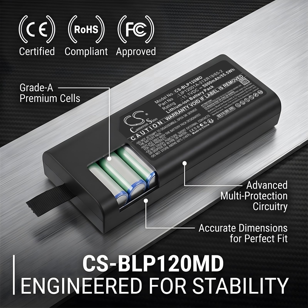 Batterie compatible avec Biolight CS-BLP120MD
