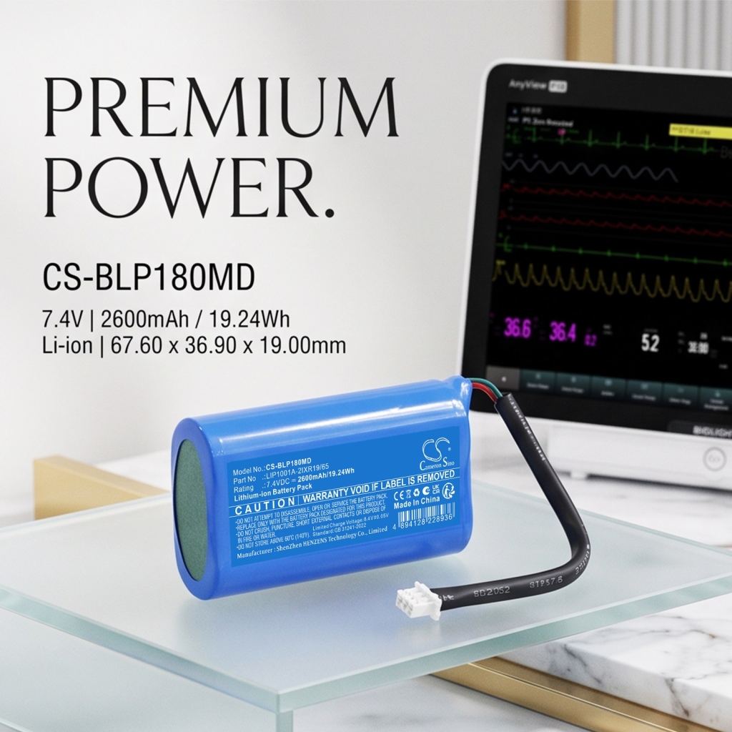 Batterie compatible avec Biolight CS-BLP180MD