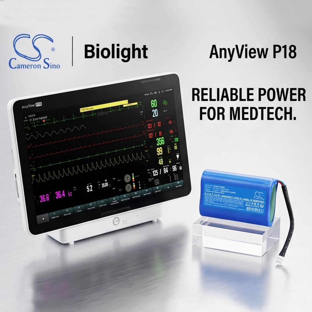 Batterie compatible avec Biolight CS-BLP180MD