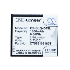 Remplacement de batterie compatible pour BLU CT565106180T