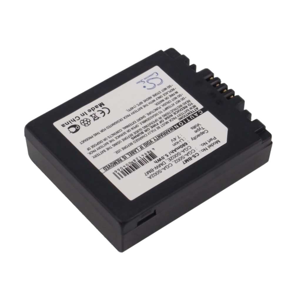 Batterie pour l&#039;appareil photo Panasonic DMC-FZ5