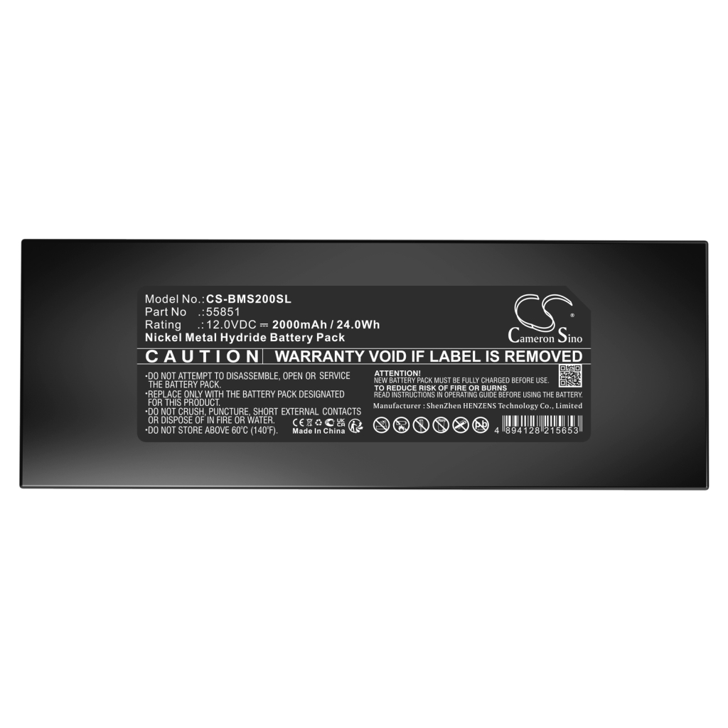 Batterie d'imprimante Brady CS-BMS200SL