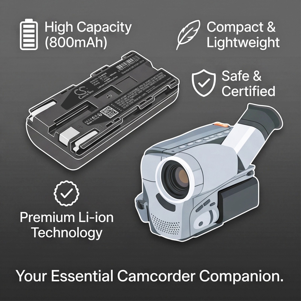 Batteries compatible avec Canon C2 C2 CS-BP608