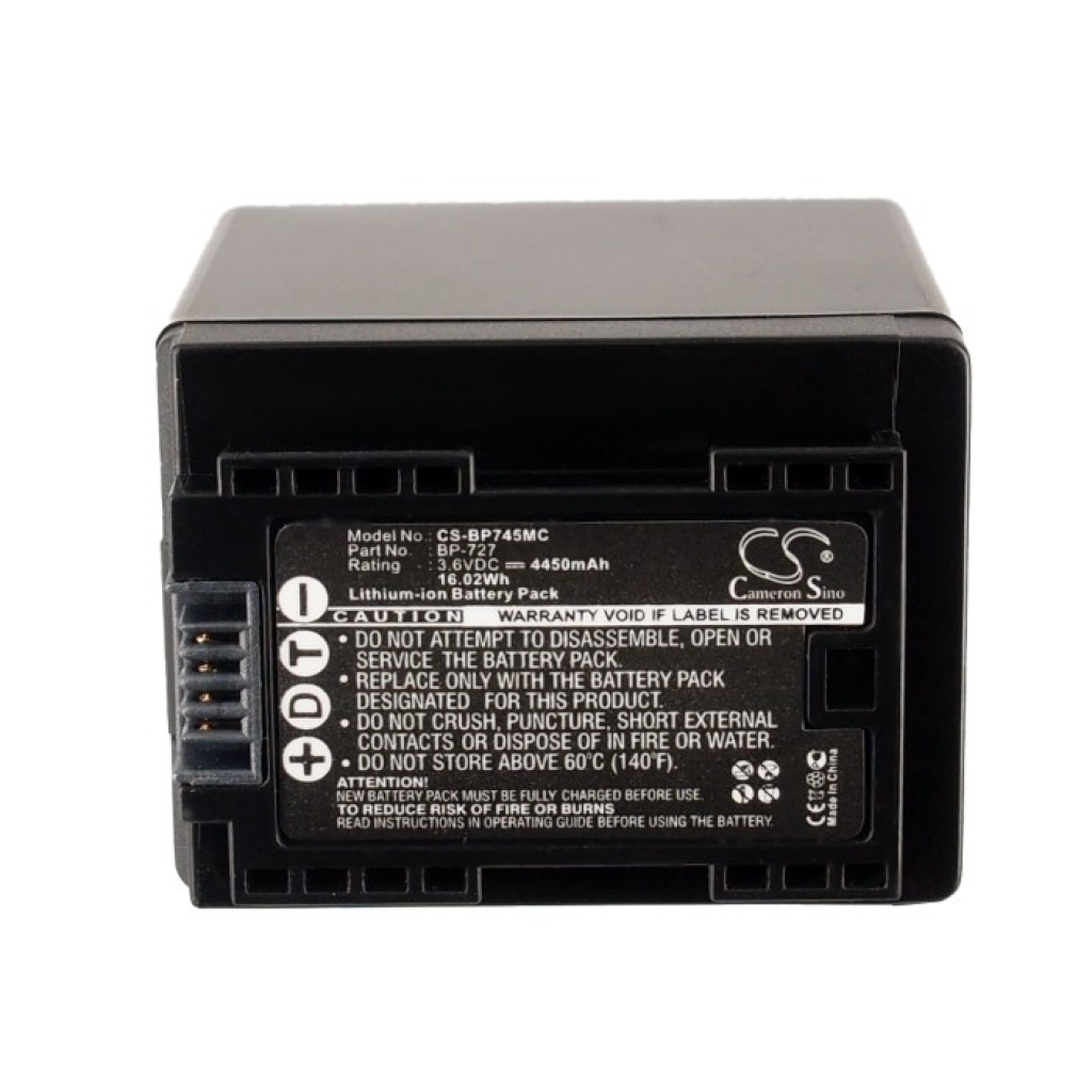 Batterie de l'appareil photo Canon CS-BP745MC