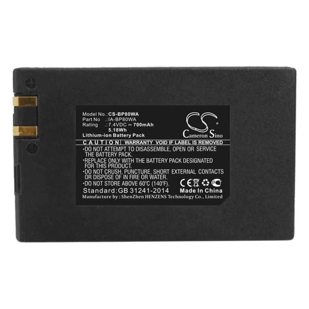 Batterie compatible avec Samsung CS-BP80WA