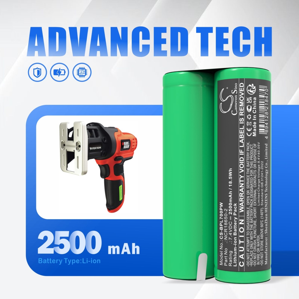 Batterie industrielle Black & decker CS-BPL700PW