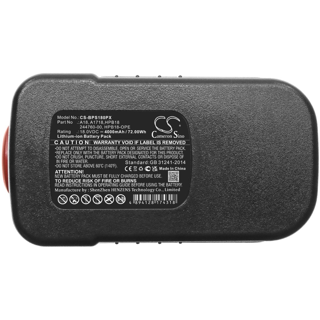 Batteries Remplace FS18BX