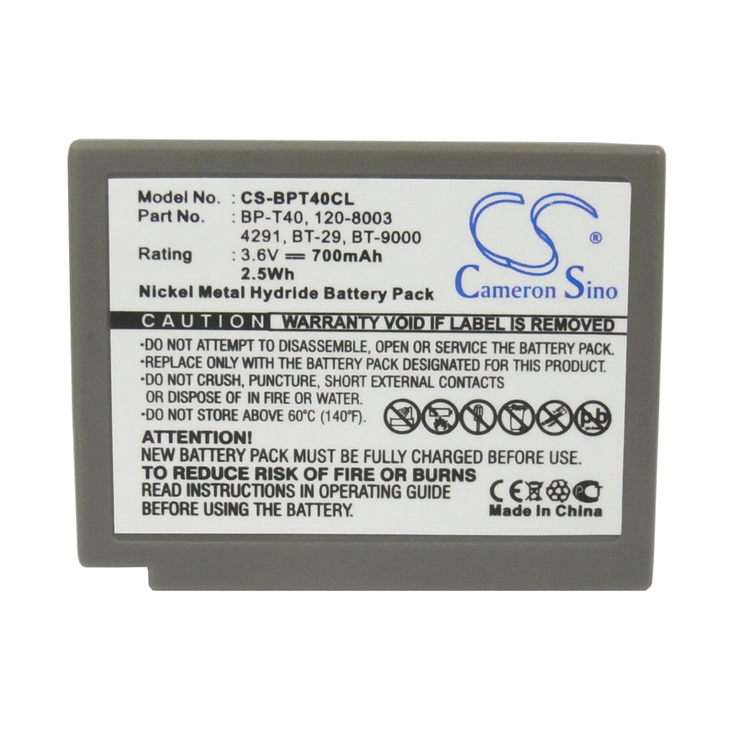 Remplacement de batterie compatible pour Sony 120-8003,4291,BBTY0251001,BP-T40,BT-29...