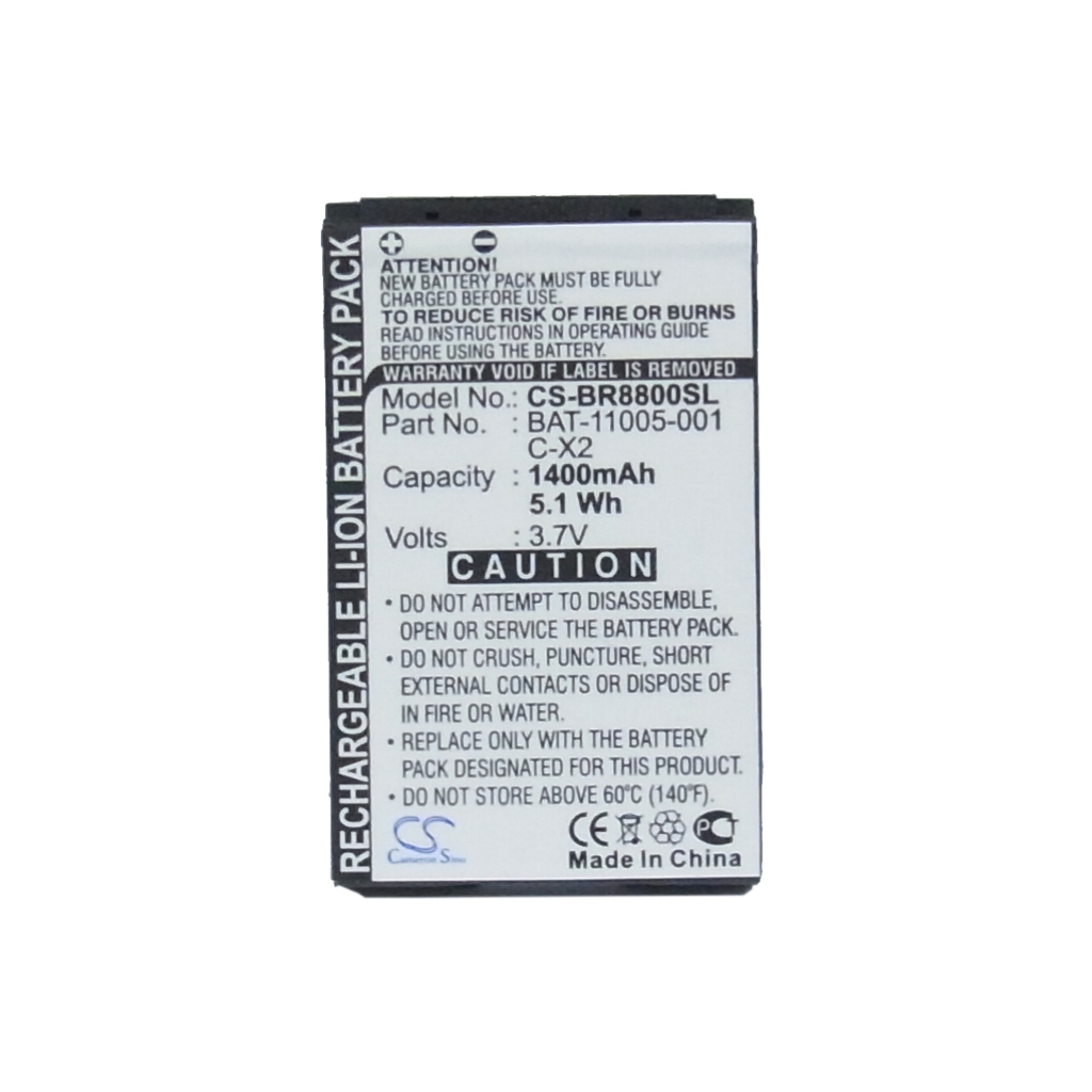 Batterie compatible avec Blackberry CS-BR8800SL