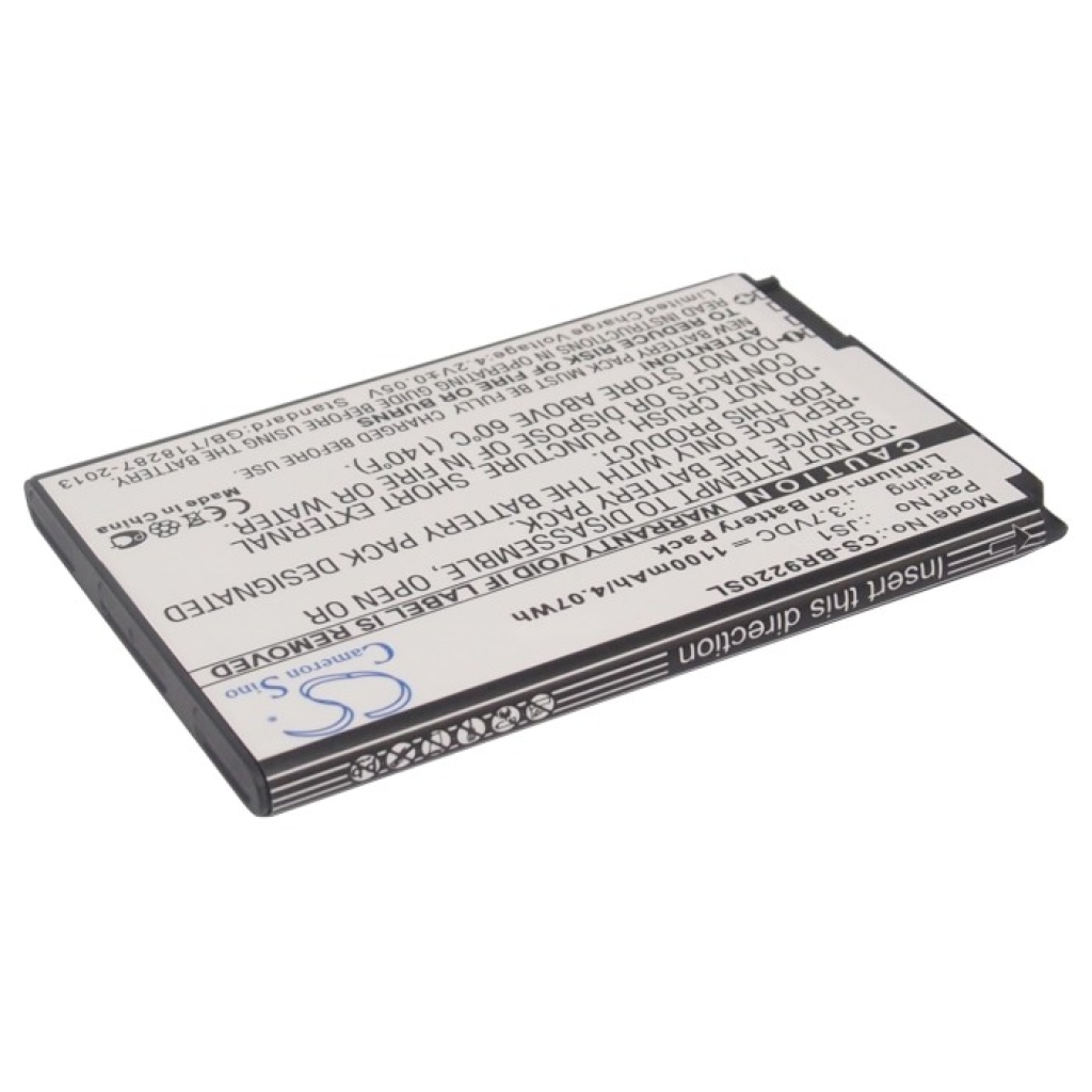 Cameron Sino CS-BR9220SL – vue miroir de l'étiquette