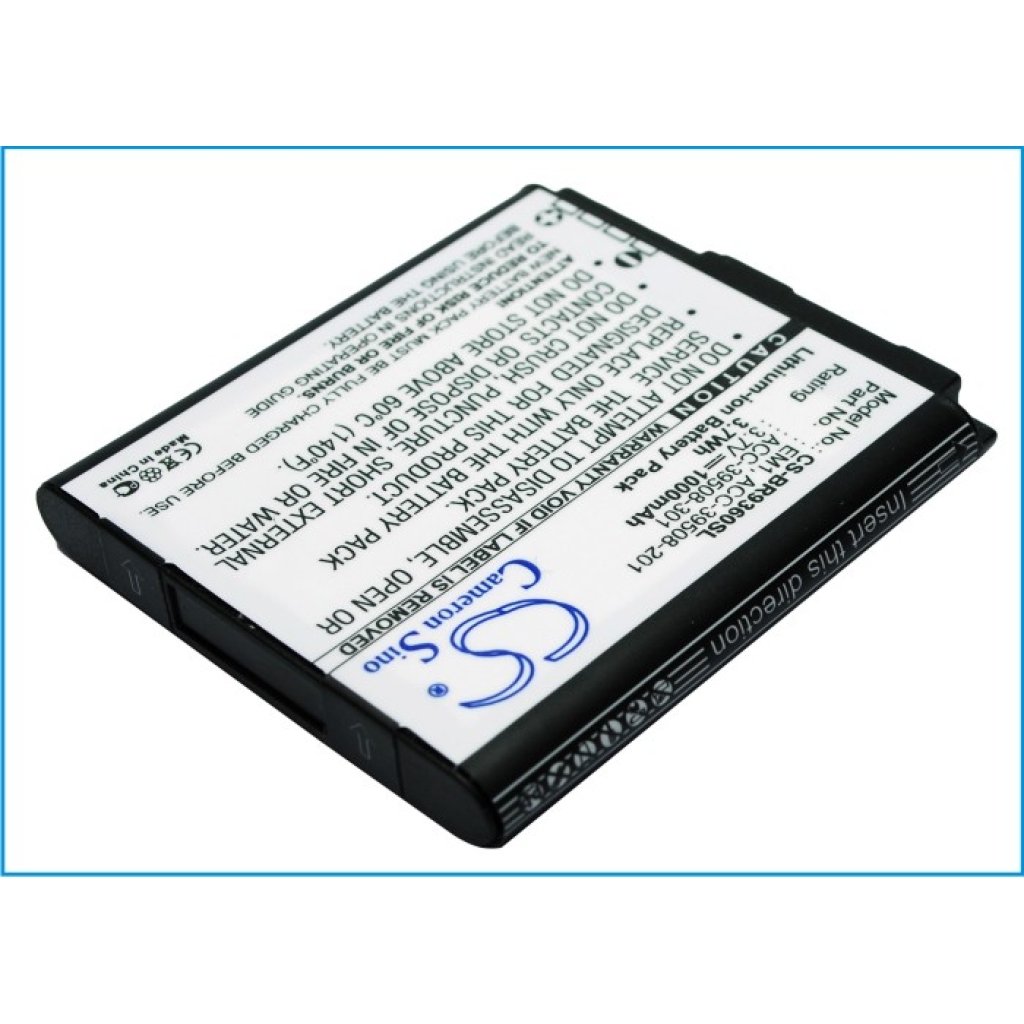 Batterie compatible avec Blackberry CS-BR9360SL