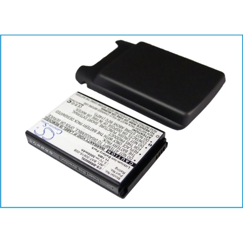 Batterie compatible avec Blackberry CS-BR9860XL