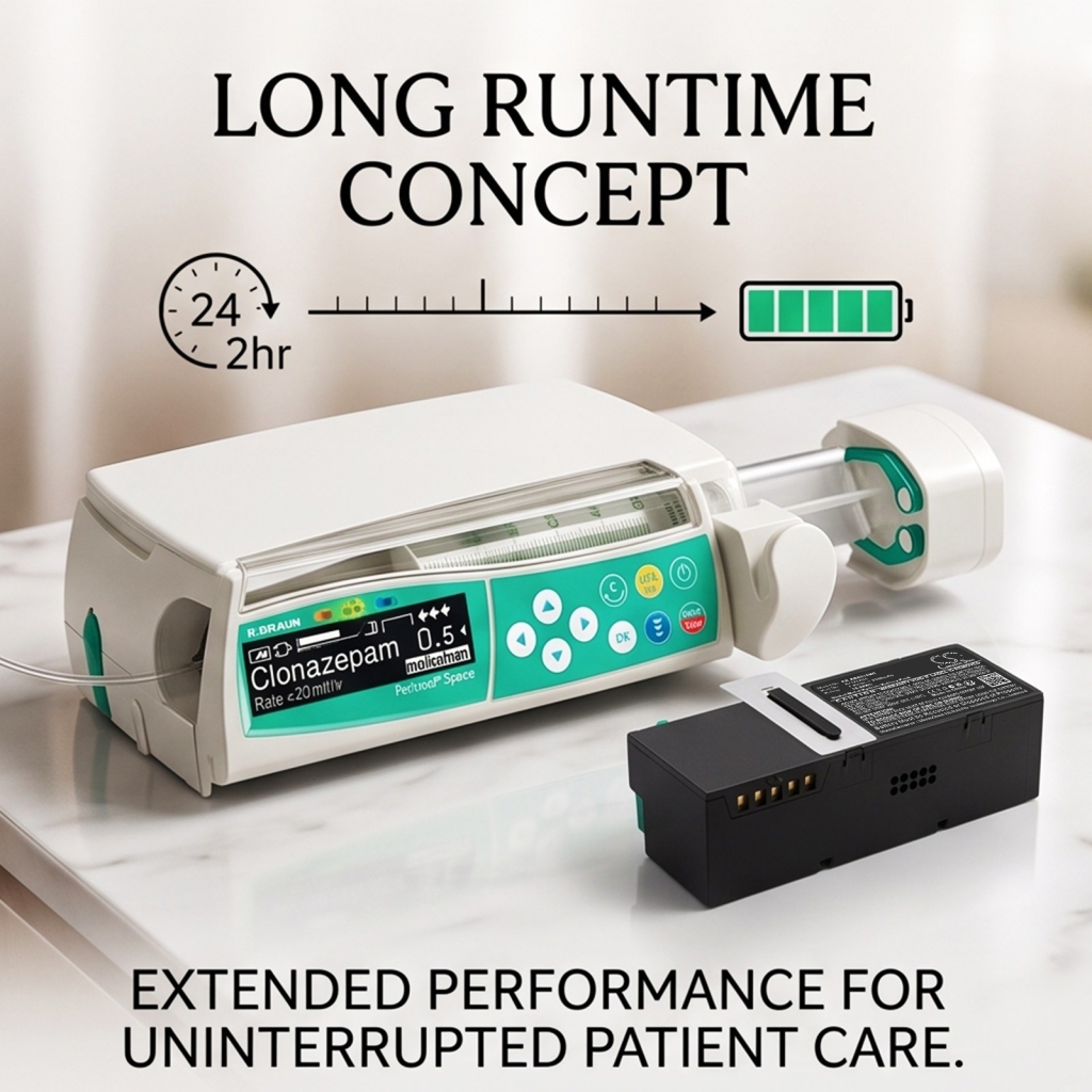 Batterie compatible avec B.braun CS-BRS318MD