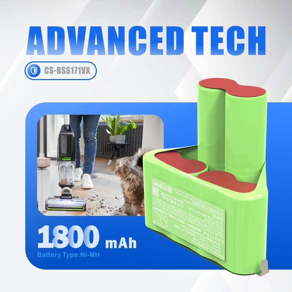 Batterie à vide Bissell CS-BSS171VX