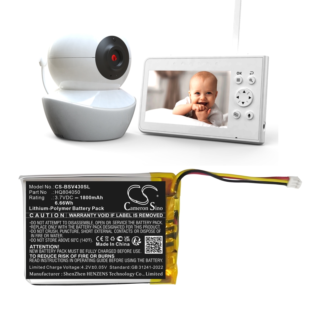 BabyPhone Battery Babysense CS-BSV430SL