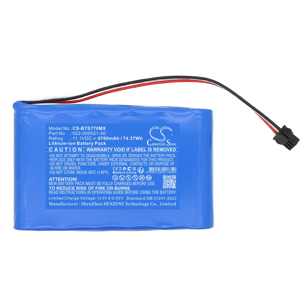 Medical Battery Bistos BT770 pulse oximeter